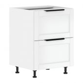 Шкаф напольный с ящиками MOB 6082.1C Белая эмаль/Белый 600х560х820 SICILIA