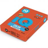 Бумага цветная IQ COLOR (А4,80г,ZR09-кирпично-красный) пачка 500л.  СПб