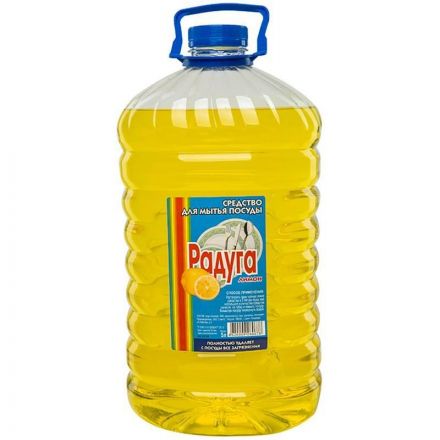 Средство для мытья посуды Радуга лимон 5 л СПб