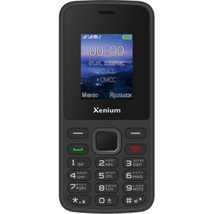 Мобильный телефон Xenium X175 черный 2Sim 1.8 128x160 Nuc