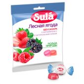 Карамель леденцовая SULA (Зула) "Лесные ягоды", без сахара с витамином С, 60 г, 86639 Карамель леденцовая SULA (Зула) "Лесные ягоды", без сахара с витамином С, 60 г, 86639