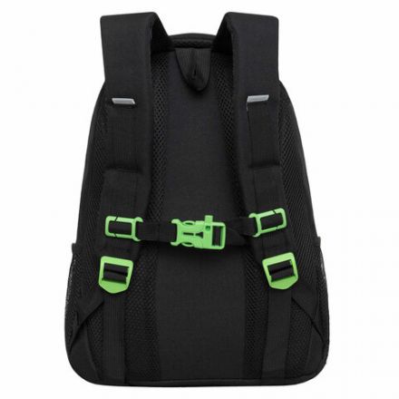 Рюкзак GRIZZLY школьный, укрепленная спинка, 3 отделения, для девочек, "KITTENS", фиолетовый, 39х30х20 см, RG-362-4/2