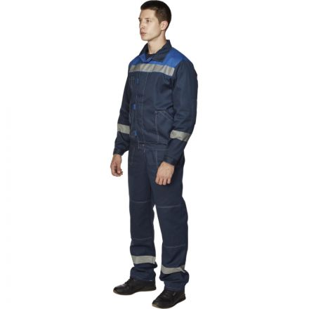 Костюм рабочий летний муж. л20-КПК син/вас (р.60-62) 170-176 Костюм рабочий летний муж. л20-КПК син/вас (р.60-62) 170-176