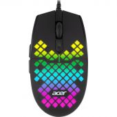 Мышь компьютерная Acer OMW134 черный (800-6400dpi) USB (6кн) (ZL.MCEEE.018)