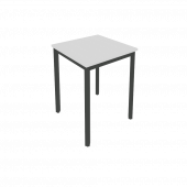 Slim Стол письменный на металлокаркасе С.СП-1.1 Серый/Антрацит металл 600*600*750