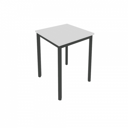 Slim Стол письменный на металлокаркасе С.СП-1.1 Серый/Антрацит металл 600*600*750 Slim Стол письменный на металлокаркасе С.СП-1.1 Серый/Антрацит металл 600*600*750