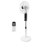 Вентилятор напольный ELECTROLUX EFF-901N, 3 режима, d=40 см, 45 Вт, таймер, пульт ДУ, белый, НС-1602097 Вентилятор напольный ELECTROLUX EFF-901N, 3 режима, d=40 см, 45 Вт, таймер, пульт ДУ, белый, НС-1602097