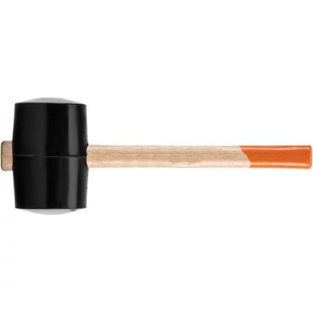 Киянка резиновая 1130 г черная резина деревянная рукоятка Sparta 11161