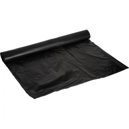 Мешки для мусора ПВД 160л 25 мкм, черные 78х106 см 10 шт/рул Элементари