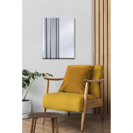 Зеркало 0MX_KD_настенное Комус Мебель с фацетом 400Х500 прямоугольное