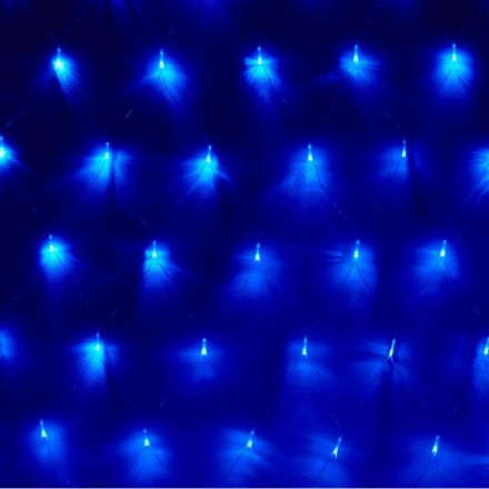 Электрогирлянда голубой, 240LED (2х3м) прозр провод IP20 SW-XMAXIn-0005