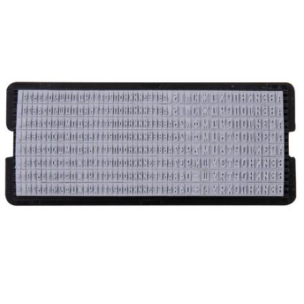 Штамп самонаборный 3-строчный ОФИСМАГ, оттиск 38х14 мм, "Printer 8051", КАССА В КОМПЛЕКТЕ, 271923