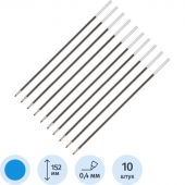 Стержень шариковый 152мм Attache Economy тип Corvina,масл,синий, 10шт/уп