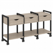 Loft Тумба на колесных опорах наборная. Вариант №4 VR.L-TN-4.K Дуб аттик/Чёрный металл 1440*460*767 Loft Тумба на колесных опорах наборная. Вариант №4 VR.L-TN-4.K Дуб аттик/Чёрный металл 1440*460*767