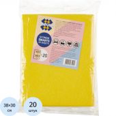 Салфетки хозяйственные Meule Econom Smarts вискоза 38x30 см 20 штук в упаковке