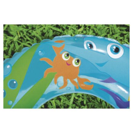 Надувной круг для плавания, диаметр 56 см, 3-6 лет, до 60 кг, АССОРТИ, BESTWAY, 36013