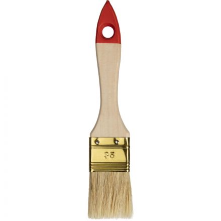 Кисть плоская ЗУБР УНИВЕРСАЛ-ОПТИМА, светлая щетина, 35мм01099-038-Z01