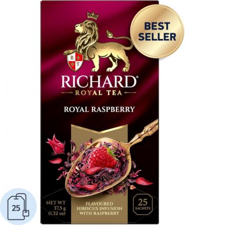 Чай Richard Royal Raspberry травян, 25 пак
