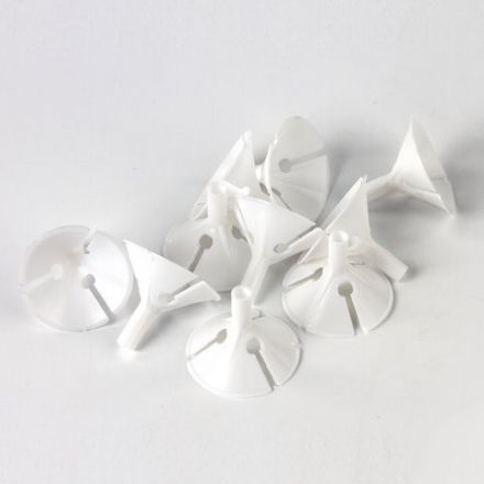 Держатели для воздушных шаров (палочки 40 см + розетки) ЗОЛОТАЯ СКАЗКА, КОМПЛЕКТ 50 штук, белые, 591097 Держатели для воздушных шаров (палочки 40 см + розетки) ЗОЛОТАЯ СКАЗКА, КОМПЛЕКТ 50 штук, белые, 591097