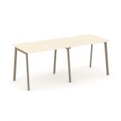 Estetica Рабочая станция на 2 места ES.RS-2.2.VP Сатин/Латте металл 2360*730*750