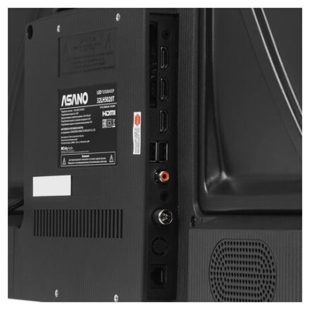 Телевизор ASANO 32LH5020T, 32" (80 см), 1366x768, HD, 16:9, Салют ТВ, Wi-Fi, безрамочный, черный