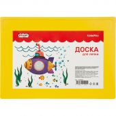 Доска для лепки №1 School ColorPics желтая А4 цвет. (1029451)