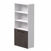 Шкаф полузакрытый Everprof EVO 800х383x1835 Белый/Дуб Пасадена