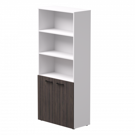 Шкаф полузакрытый Everprof EVO 800х383x1835 Белый/Дуб Пасадена