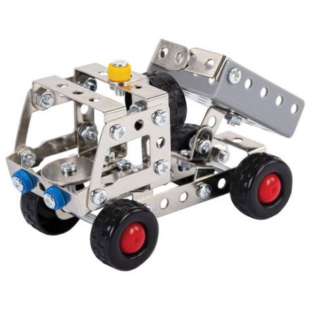 Конструктор металлический "Строительная техника 3в1", подвижные детали, 137 элементов, BAMBOX, 666369