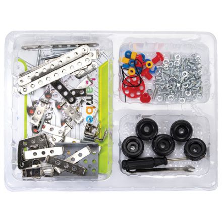 Конструктор металлический "Строительная техника 3в1", подвижные детали, 137 элементов, BAMBOX, 666369