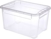 Ящик 389х275х215 16л. "Кристал"  прозрачный