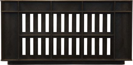 Ящик дрожжевой 400х300х200 с перф. черный