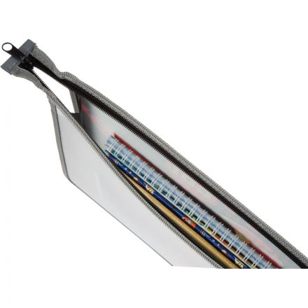 Папка для тетрадей №1School Motocross А4 на молнии,пластик,ПТ-813