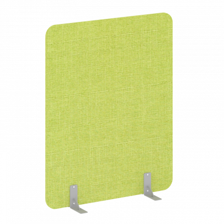 R-line soft Перегородки на металлических опорах на фетровых подпятниках AP.F-120-150 Romeo 07/Серый металл 1200*18*1500