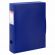 Короб архивный 330х245х70 мм, пластик, разборный, до 600 листов, синий, 0,9 мм, BRAUBERG EXTRA, 272893