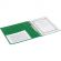 Папка на 2-х кольцах Attache 42 мм зеленая до 250 листов (пластик 0.7 мм)