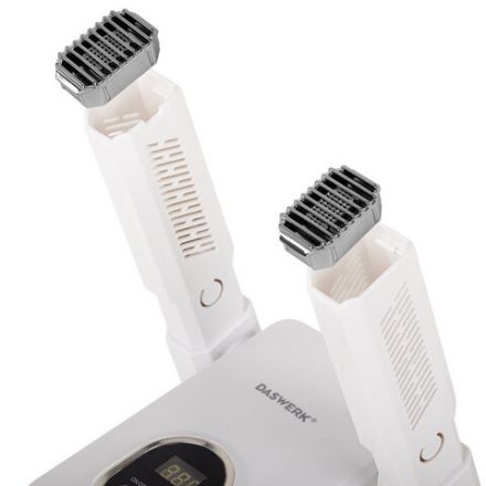 Сушилка для обуви, варежек, перчаток, складная, с подсветкой и таймером, 110 Вт, DASWERK (ДАСВЕРК) NANO SD12, 456789