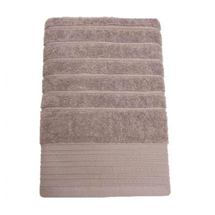 Полотенце махровое 50х90 Страйп какао