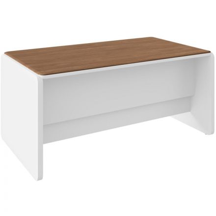 Стол Linkor 1626х900х753 Орех Линкольн/Белый
