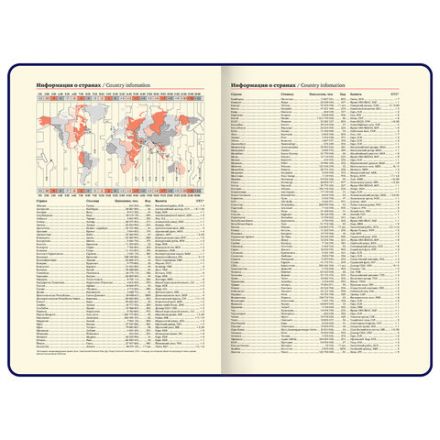 Ежедневник недатированный, А5, 143х210 мм, BRAUBERG "Dainty", под кожу, магнитная застежка, 160 л., голубой, 117144