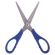 Ножницы BRAUBERG для левши "Left hand", 170 мм, синие, 2-х сторонняя заточка, 236785