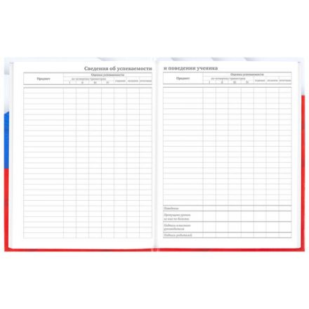 Дневник 5-11 класс 48 л., твердый, BRAUBERG, глянцевая ламинация, с подсказом, "Герб", 106625