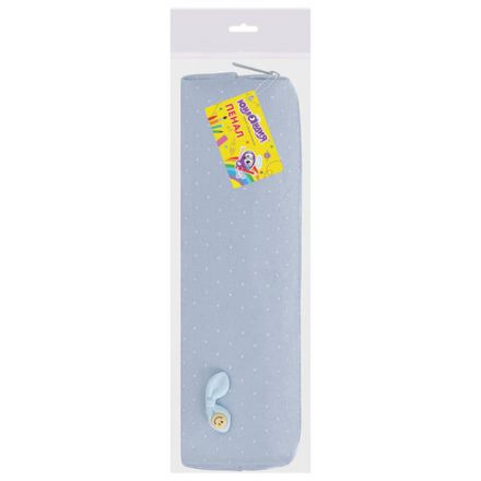 Пенал ЮНЛАНДИЯ ЮНИОР, 1 отделение, полиэстер, аппликация, "Bow", 20х6х4 см, 273803