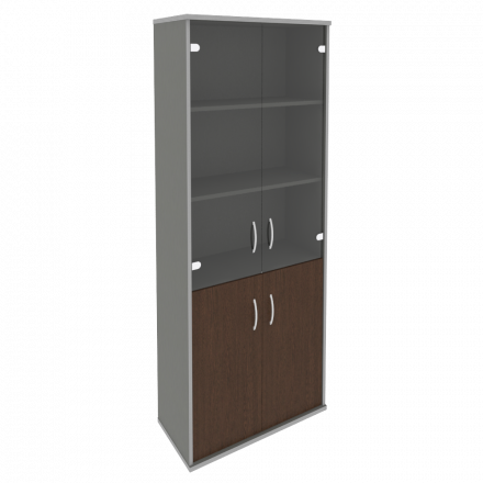 Riva Шкаф высокий широкий А.СТ-1.2 Венге металлик 770*365*1980