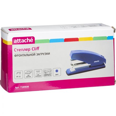 Степлер мощный Attache до 60 листов синий Степлер мощный Attache до 60 листов синий