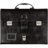 Портфель Алекс из искусственной кожи черного цвета (1031-6) Портфель Алекс из искусственной кожи черного цвета (1031-6)