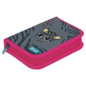 Пенал 1 отделение, 200*140*40 Först "Little leo", дополнительная откидная секция, полиэстер Пенал 1 отделение, 200*140*40 Först "Little leo", дополнительная откидная секция, полиэстер