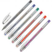 Набор гелевых ручек Beifa 6 цветов (толщина линии 0.5 мм)