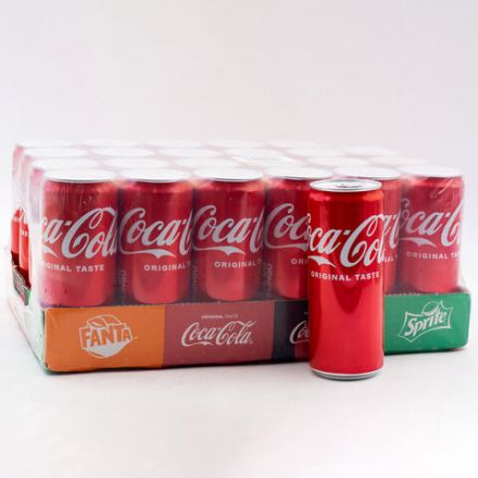 Напиток газированный COCA-COLA Original 0,33 л, жестяная банка, УТ-00003383