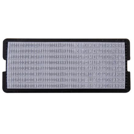 Штамп самонаборный 4-строчный ОФИСМАГ, оттиск 48х18 мм, "Printer 8052", КАССА В КОМПЛЕКТЕ, 271924